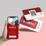 Carte de Visite Sans Contact Connectée technologie nfc